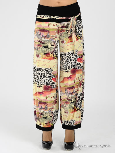 Брюки Adzhedo, цвет цвет мультиколор