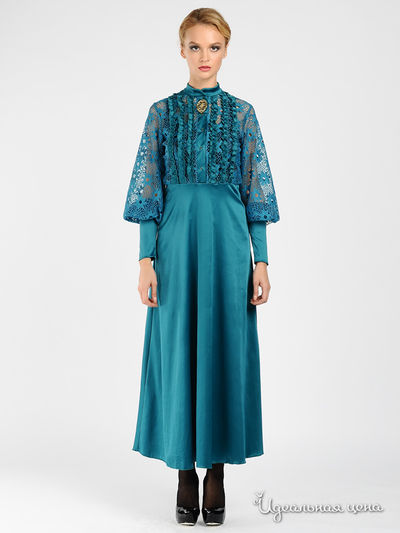 Платье Adzhedo, цвет цвет бирюзовый