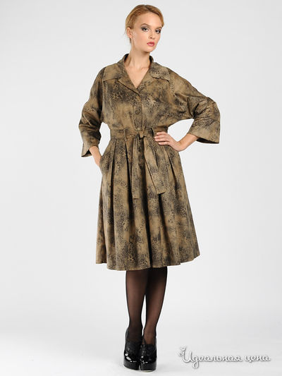 Плащ Adzhedo, цвет цвет бежевый