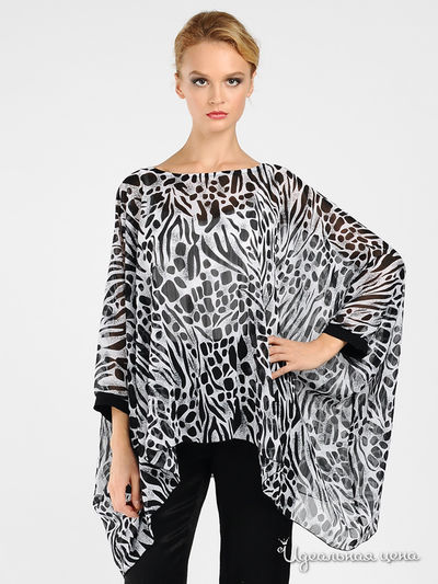 Туника Vaude, цвет цвет черный / белый