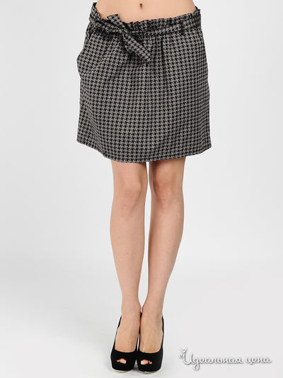 Юбка Tommy Hilfiger, цвет цвет серый / белый