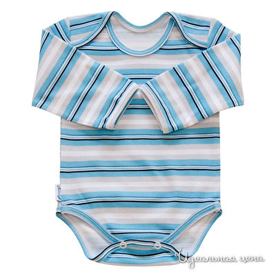 Боди Микита, цвет цвет синий / голубой / серый