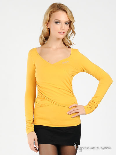 Лонгслив Miss Sixty, цвет цвет шафрановый