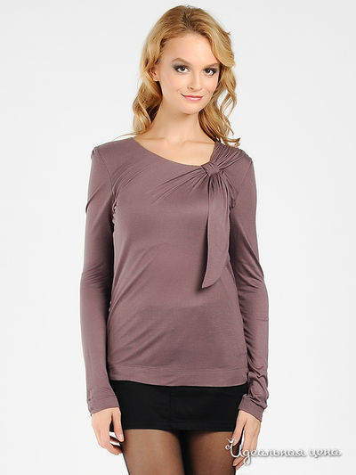 Лонгслив Miss Sixty, цвет цвет кофе с молоком