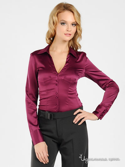 Рубашка Miss Sixty, цвет цвет малиновый