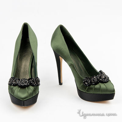 Туфли Menbur, цвет цвет оливковый