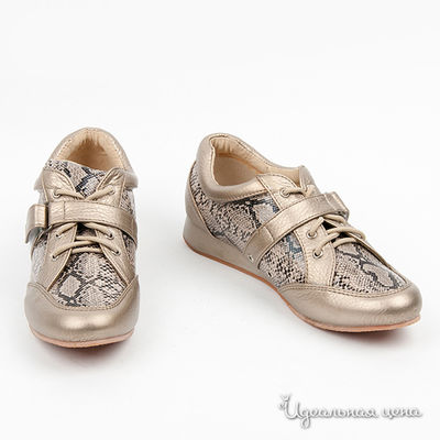 Кроссовки Pilar Abril, цвет цвет золотистый