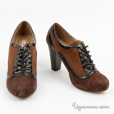 Ботильоны Pilar Abril, цвет цвет коричневый