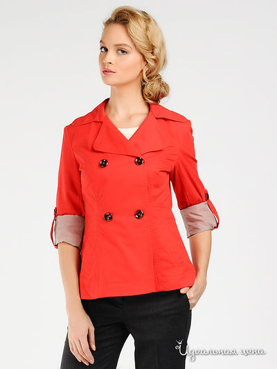 Тренч Troll, цвет цвет красный