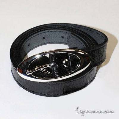 Ремень Natura, цвет цвет черный лаковый