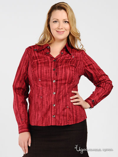 Блуза Natura, цвет цвет красный