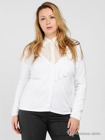 Кардиган Natura, цвет цвет белый