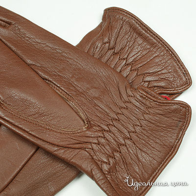 Перчатки Dali Exclusive женские, цвет коньячный