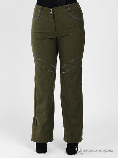 Брюки Natura, цвет цвет серый / зеленый