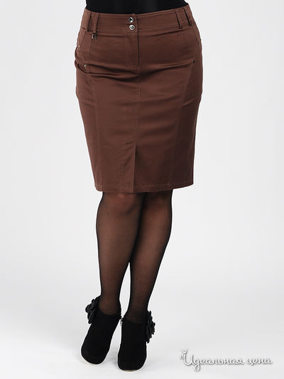 Юбка Natura, цвет цвет коричневый