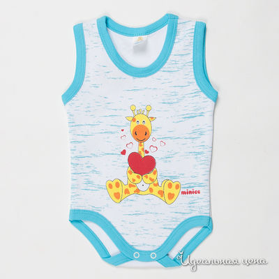 Боди Minice, цвет цвет бирюзовый