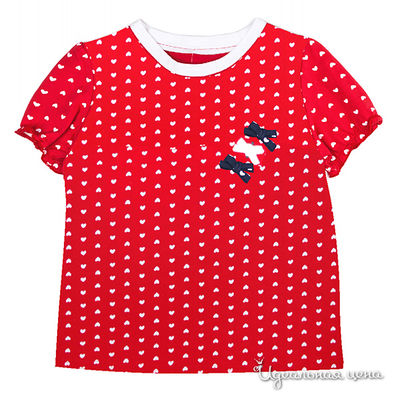 Футболка Gemelli Giocoso, цвет цвет красный