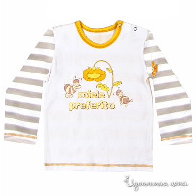 Лонгслив Gemelli Giocoso, цвет цвет белый / бежевый