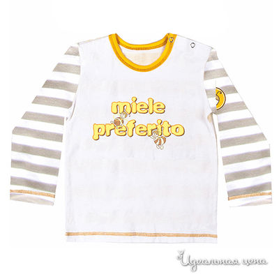 Лонгслив Gemelli Giocoso, цвет цвет белый / бежевый