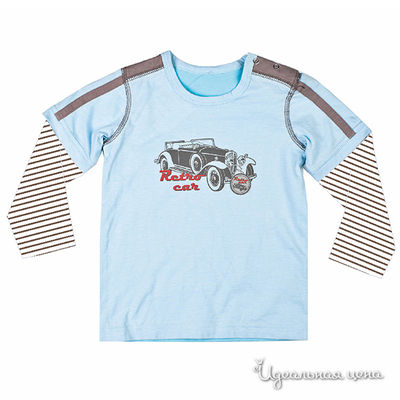 Лонгслив Gemelli Giocoso, цвет цвет голубой