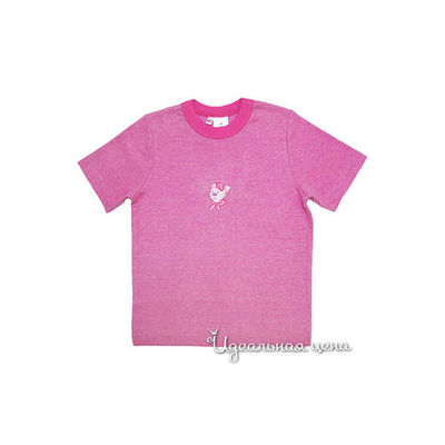 Футболка Gemelli Giocoso, цвет цвет розовый меланж