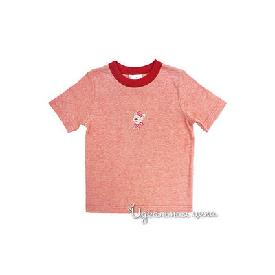 Футболка Gemelli Giocoso, цвет цвет красный меланж