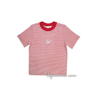 Футболка Gemelli Giocoso, цвет цвет красный / принт полоска