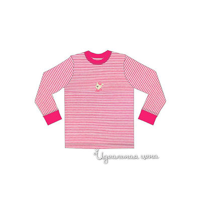 Лонгслив Gemelli Giocoso, цвет цвет розовый / принт полоска