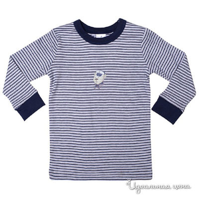 Лонгслив Gemelli Giocoso, цвет цвет синий / принт полоска