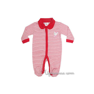 Комбинезон Gemelli Giocoso, цвет цвет красный / принт полоска