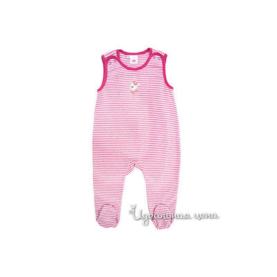 Ползунки Gemelli Giocoso, цвет цвет розовый / принт полоска