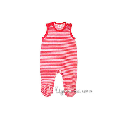 Полукомбинезон Gemelli Giocoso, цвет цвет красный / принт полоска