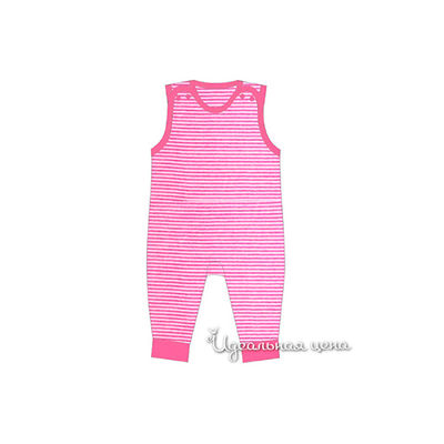 Полукомбинезон Gemelli Giocoso, цвет цвет розовый / принт полоска