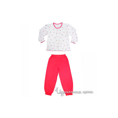 Пижама Gemelli Giocoso, цвет цвет белый / красный