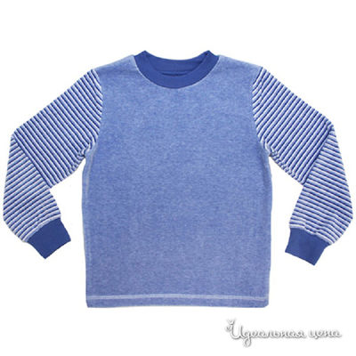 Лонгслив Gemelli Giocoso, цвет цвет цвет синий меланж / принт полоска