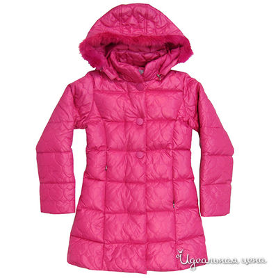 Пуховик Gemelli Giocoso, цвет цвет клубничный