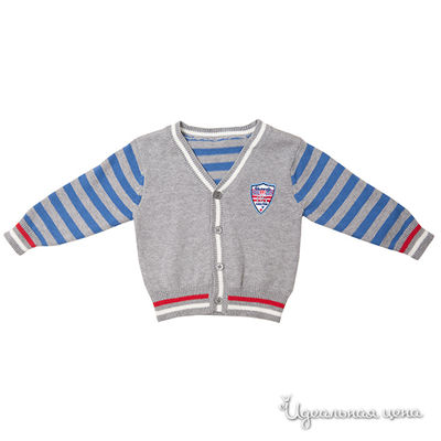 Кардиган Dirkje, цвет цвет серый меланж / голубой