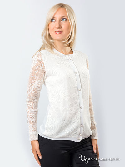 Блуза Wisell, цвет цвет белый