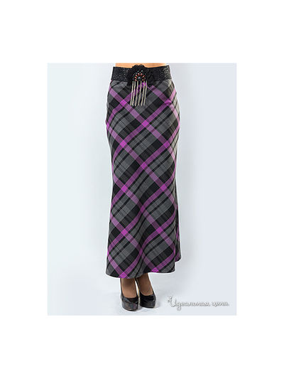 Юбка Wisell, цвет цвет серый / фиолетовый