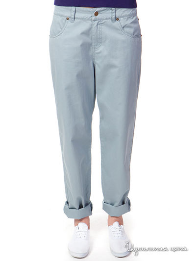 Брюки People, цвет цвет голубой