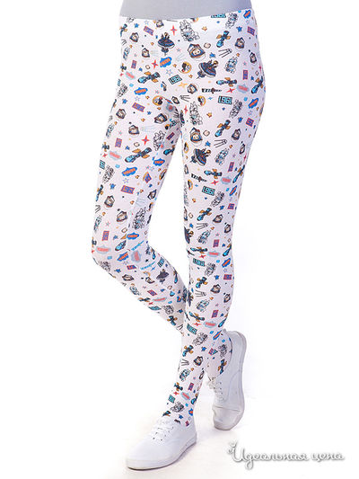 Леггинсы People, цвет цвет белый