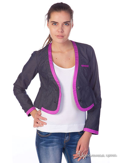 Жакет People, цвет цвет темно-синий