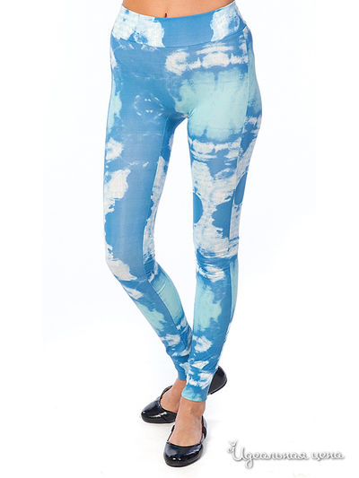 Леггинсы People, цвет цвет голубой