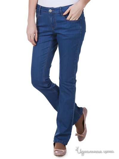 Брюки People, цвет цвет синий