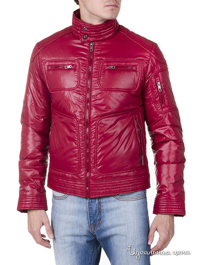 Куртка People, цвет цвет бордовый