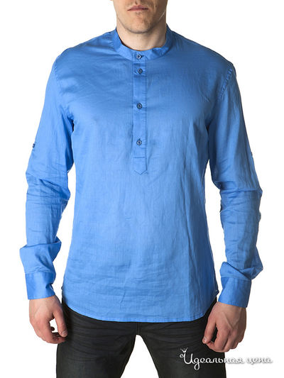 Рубашка People, цвет цвет голубой