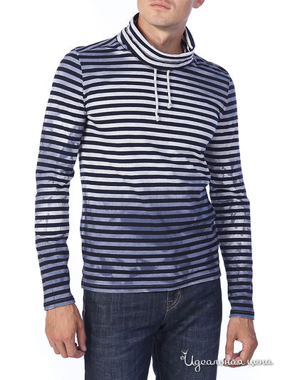 Джемпер People, цвет цвет белый / синий