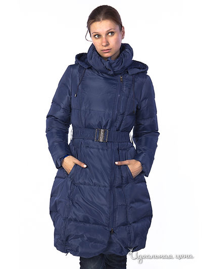 Пальто People, цвет цвет синий