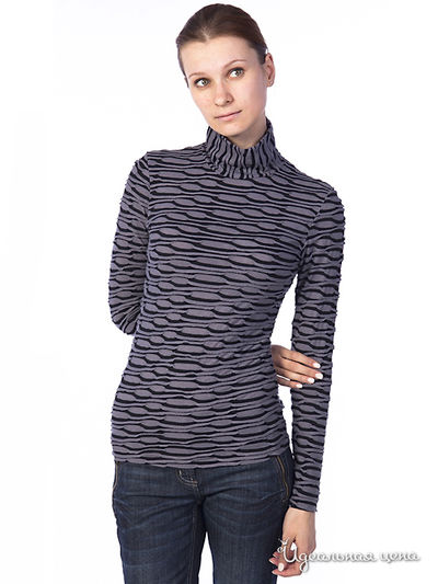 Водолазка People, цвет цвет серый