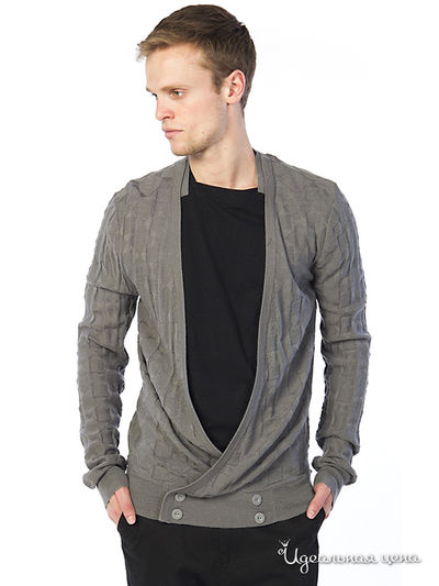 Кардиган People, цвет цвет серый